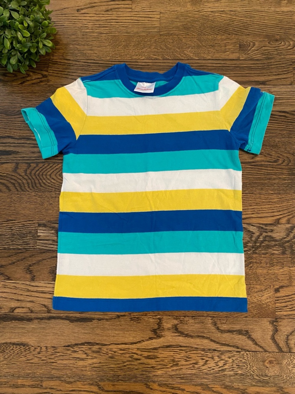 Hanna Andersson Boys Striped Tshirt Sz 5